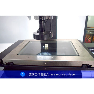 電子工学のプラスチックのための3DマニュアルVMMのビデオ測定機械